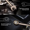 DISEN 90 Teeth Combination Ratcheting Wrench Set 26 Piece, Metric