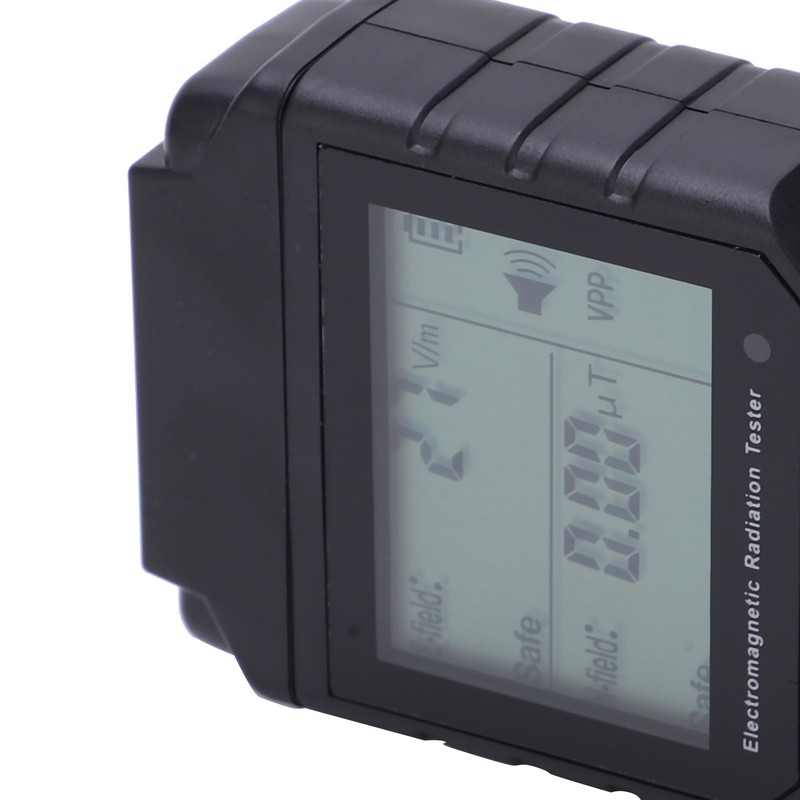 ET825 1V/m1999V/m 0.01μT99.99μT Electromagnetic Radiation Tester HighAccuracy LCD Radiation Detector