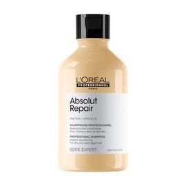 L'Oreal Professionnel Absolut Repair Shampoo | Repara el daño y proporciona brillo | Con quinoa y proteínas | Tratamiento con tecnología de proteínas 