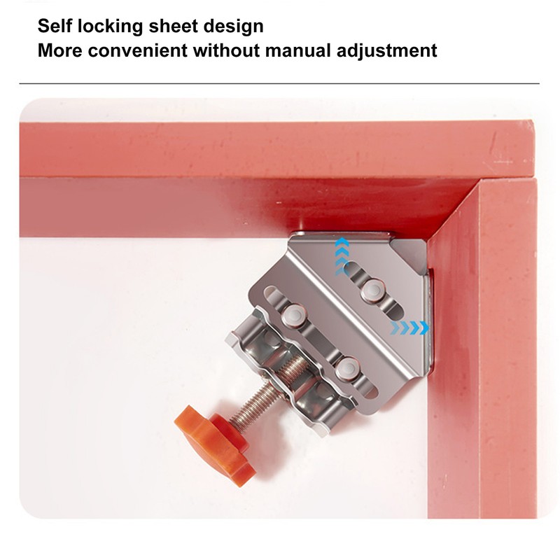 2pcs Stainless Steel Right Corner Clamp High Accuracy 90 Degree