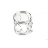 Crown Jewel Metal Napkin Rings 3 Colours Xmas Dinner Event