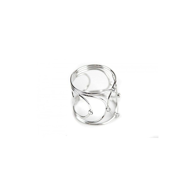 Crown Jewel Metal Napkin Rings 3 Colours Xmas Dinner Event