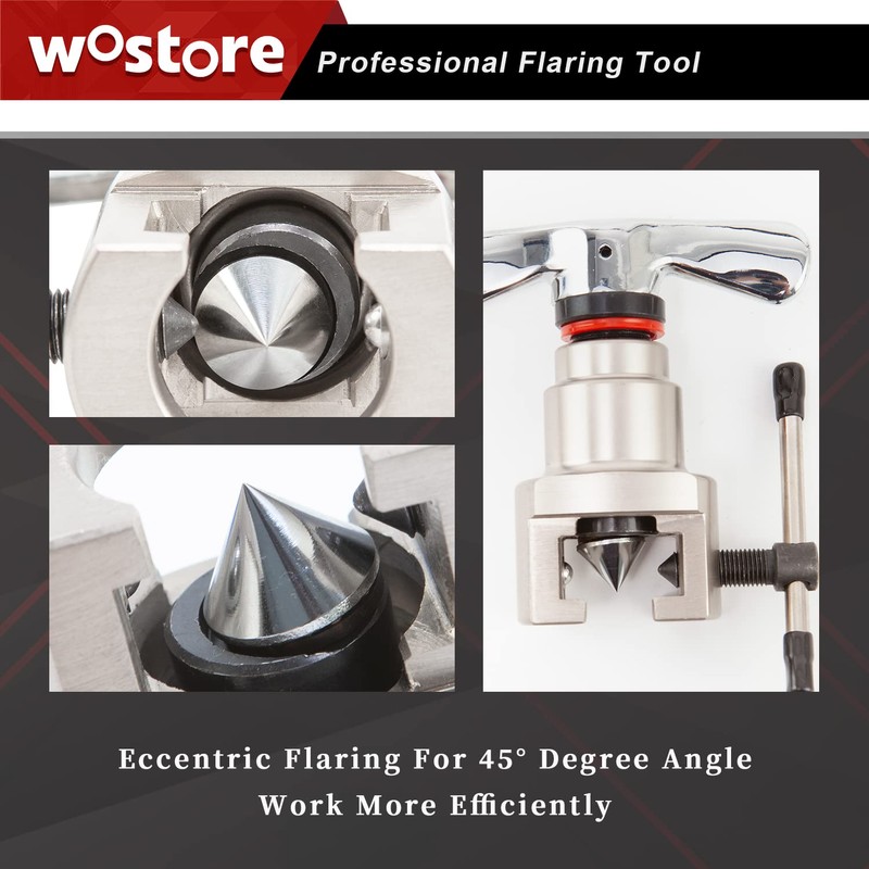 Wostore Flaring Tools Set 2 Flaring Bar for 15 Dies