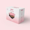 Jocca - Round Waffle Iron in Pink, 500 W, Non-Stick