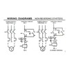 Baomain Magnetic Starter HUEB-16K AC 220V Coil 8.5A-10A-12.5A, 3-Pole Push