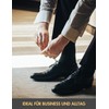 Basic Treasure 20 Pairs Men's Cotton Socks Black or Blue
