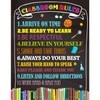 chiazllta Classroom Rules Poster Back to School Classroom Decorations 11
