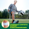 aoFIT Patella Knee Strap 2-Pack with Ergonomic Silicone Pad for