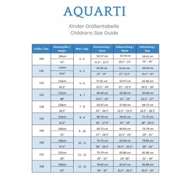 Aquarti Boys Swimming Trunks with Contrast Inserts - Comfortable Swimming Trunks for Boys, 13722 Black/Green, 134