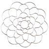 Eyech 3PCS Flower Arrangement Holder, 4", 5", 6" Metal Flower