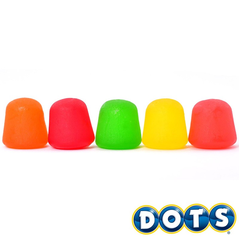 DOTS Individually Wrapped Candy - Original Gummy Candy Flavors -