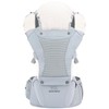 Bebamour Bebamour Baby Carrier with Hip Seat,All-Position Breathable Mesh Hip