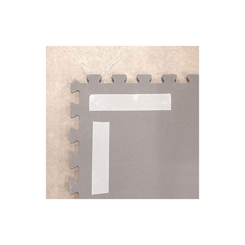 Gorilla Cinta de doble cara, 1.4 x 8 yardas, gris,