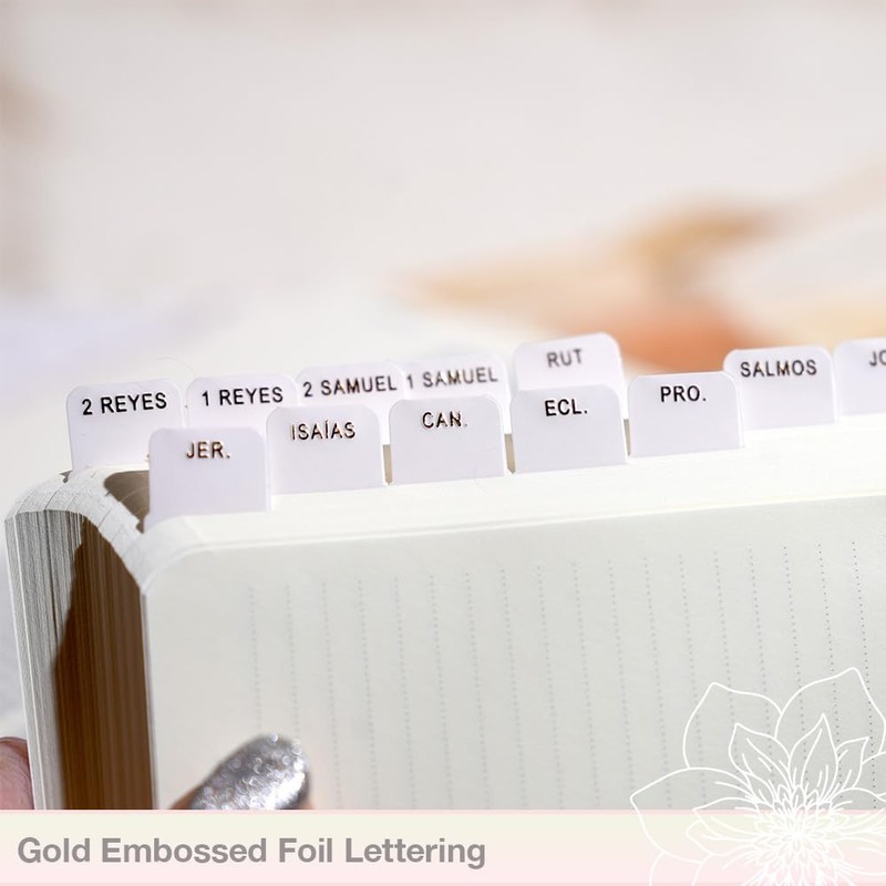 Idyllic Grace - Pestañas de la Biblias, Mini Spanish Bible