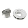 Mustee Shower Floor Drain Kit 60.300A White 1-1/2" Pipe Ties
