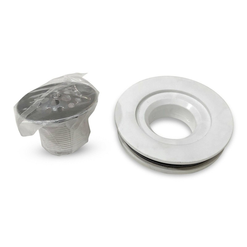 Mustee Shower Floor Drain Kit 60.300A White 1-1/2" Pipe Ties