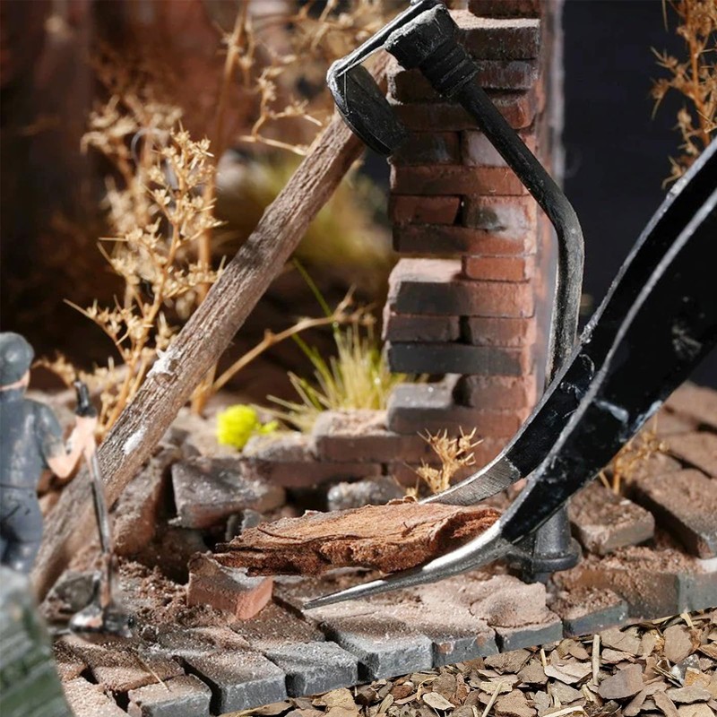 Woohome Miniature Garden Landscape, Model Scenery Tree Bark Miniature Bark