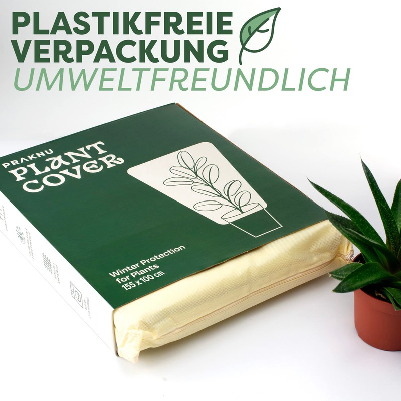 Winter protection for plants, frost protection, 155 x 100 cm,
