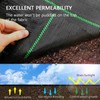 6ft x 300ft Weed Barrier Landscape Fabric, 3.5oz Heavy Duty