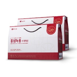 Jongkundang Health [종근당건강 본사] 홍삼녹용프리미엄 1+1세트(2개월분) [JongGeunDang Health Headquarters] Red Ginseng Deer Antler Premium 1+1 Set (2-Month Supply)