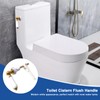 ProChosen Ceramic Toilet Flush Handle, Toilet Flush Handle Replacement Universal