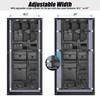 INKUITEN Gun Safe Door Organizer,Gun Safe Door Panel Organizer, Gun
