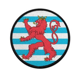 Copytec #38392 Luxembourg Cocarde Uniform Lion Badge Sew-On 75 mm