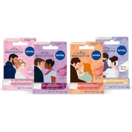 Nivea Bálsamo Labial Bridgerton Edicion Limitada 4pack