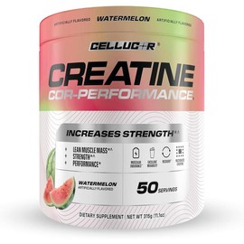 Cellucor Creatine Powder, Watermelon Flavor - Increases Strength, Lean Muscle Mass & Endurance, Micronized Creatine for Fast Absorption, 5G Creatine per Serving, 50 Servings Nutrabolt