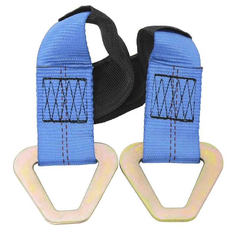 NovelBee 8pcs 2" x 24" Axle Tie Down Strap with