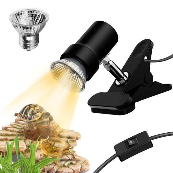 GOZILLA Reptile Heat Lamp, Turtle Lamp with 50W UVA/UVB Turtle