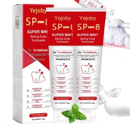 Yejoby SP-8 Probiotic Toothpaste, SP8 Toothpaste Fresh Breath, Deep Cleaning Care #springtok - Specification: SP8 2Pcs(Best Choice!!!)