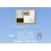 Kokuyo S111BT-Y Campus Soft Ring Notebook, Medium and Horizontal Rule,