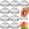 Okllen 9 Pack Glass Fermentation Glass Weights for Large Wide