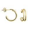 SOFIA MILANI - Women's Earrings 925 Silver - Double Stud