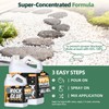 Rock Glue for Landscaping, 32OZ Mulch Glue Fast-Drying Adhesive Rocks,