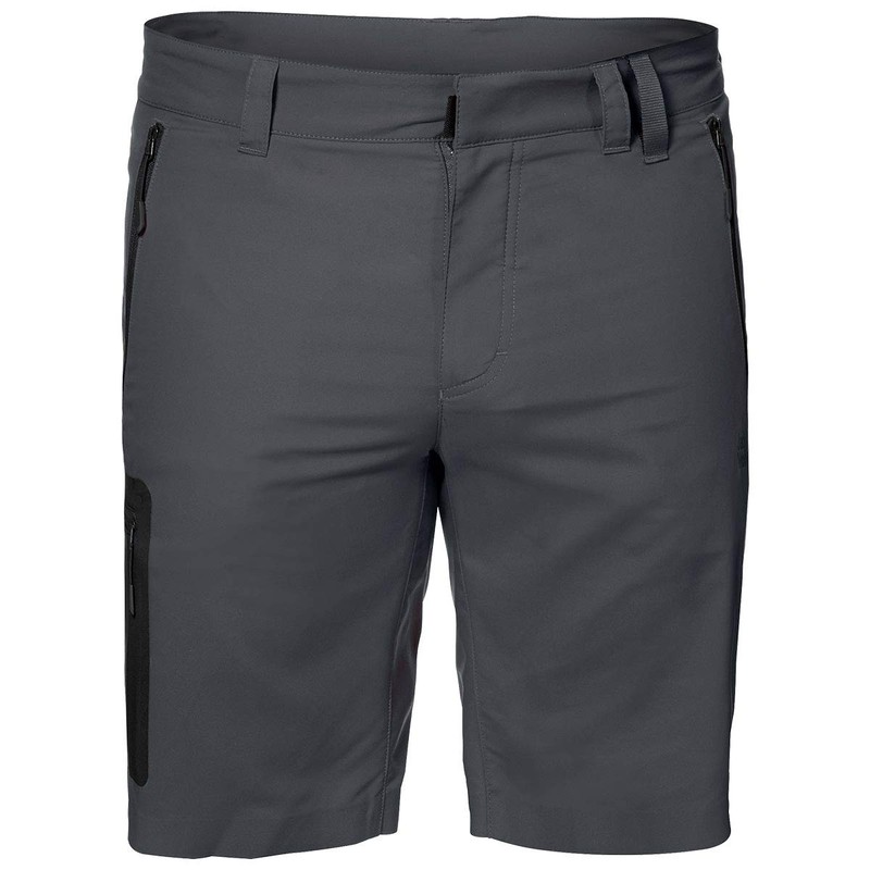 Jack Wolfskin Active Track Men's Shorts, Grey (dark iron), 35