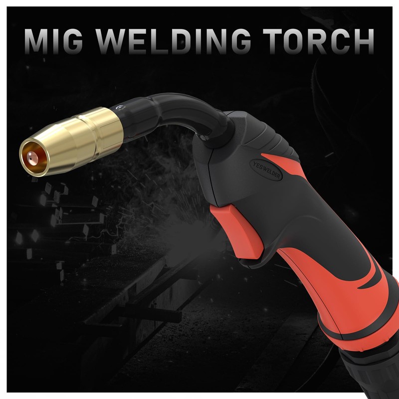 YESWELDER Flex Neck MIG Welding Gun Torch Stinger 100A 10ft,