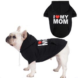 Dog Sweaters Hoodies for Large Dogs Security Ultra-Soft Fleece Dog Sweatshirt Cold Weather Winter Pet Winter Clothes with Pocket for Small Medium Large Dogs Cats