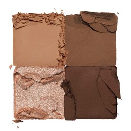 rom&nd Better than Eyes 4 Color Mini Palette, 03 Dry Ragras, Eye Shadow Palette, Daily Natural Shades, Blendable, Rich Colors, Velvety Texture, Matte 