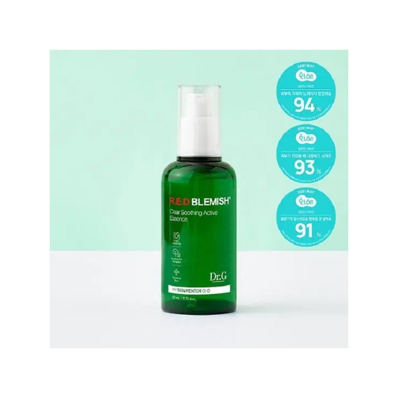 Dr.G Red Blemish Clear Soothing Active Essence 80ml / 닥터지