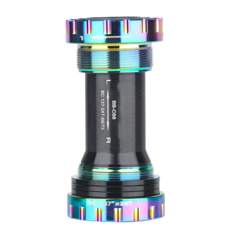Bike Bottom Bracket Aluminum Alloy Resin Rust Prevention Long Durability