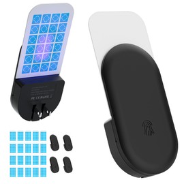 Hogius Fly Trap Indoor, 3 in 1 Plug-in Fruit Fly Trap, 4 Trap Black and 20 Glue Cards, Fruit Fly Traps for Indoors, Flying Insect Trap for Gnat, Moth, Mosquito, Suitable for Every Part of The Home