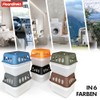 Floordirekt 4 x Dehumidifier with 8 x 400 g Refill