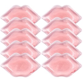 Lip Ice Pack for Cosmetic (10 PCS)，Ice Pack After lip ice treatment, reusable ice pack lip shape ice pack to relieve pain and relax lips, anti-aging lip care ice pack to reduce lip swelling