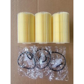 NK 3 x Oil Filter 5702 for 2017, 2016, 2015, 2014 Toyota Tundra 5.7L 8Cyl