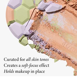 LAURA GELLER NEW YORK LAURA GELLER Filter Finish Pressed Radiant Setting Powder, Color Correcting For Even Tone, Universal