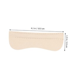 Ipetboom 2 Pairs Portable Heel Grips of Wear Latex Stickers for Prevention Comfort Cushioned Foot Care Supplies for High Heels Daily Wear