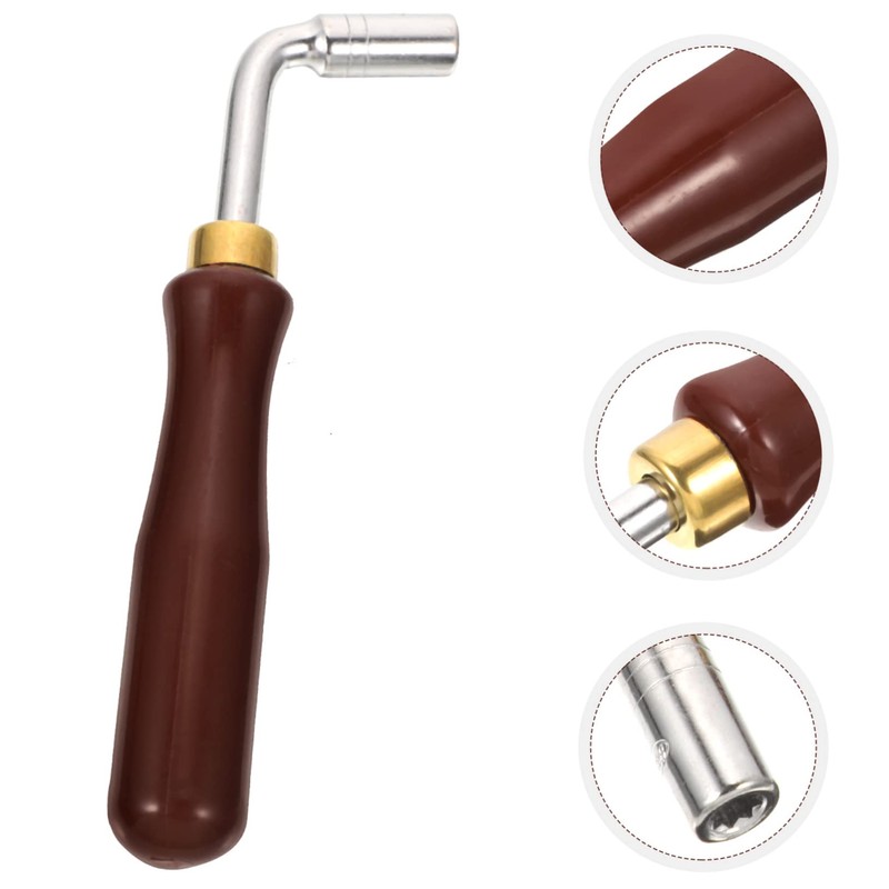 SUPVOX Dulcimer Tuning Wrench 5.9 Inch Lightweight Tone Adjustment Tool