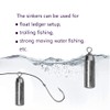 TaoTaoChong Fishing Weights Inline Iron Casting Sinkers 150g /5 oz